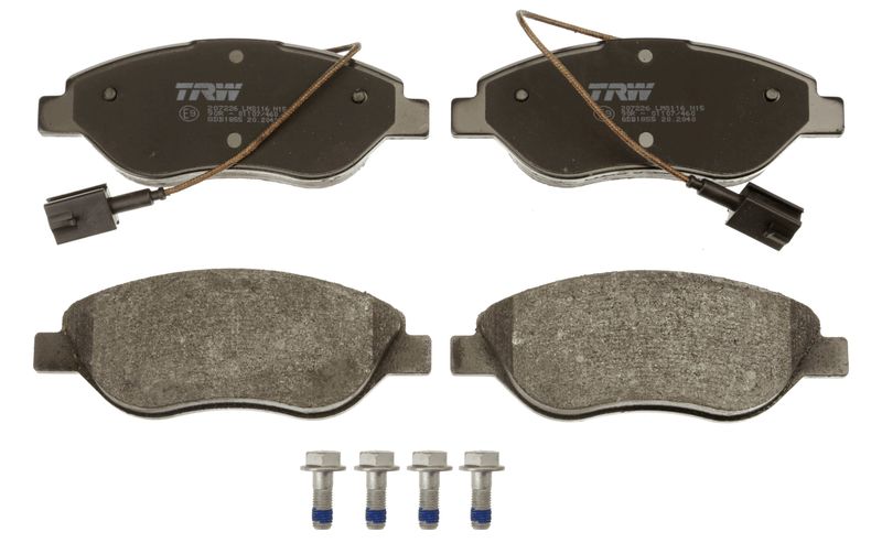 GDB1855 TRW Kit pastiglie freno, Freno a disco 