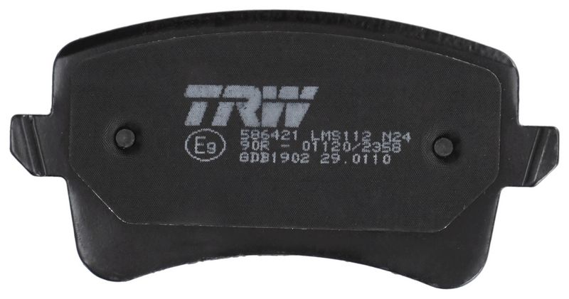 GDB1902 TRW Kit pastiglie freno, Freno a disco 