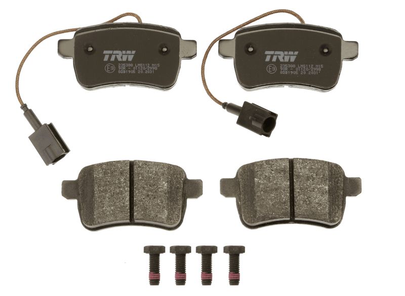 GDB1905 TRW Kit pastiglie freno, Freno a disco 