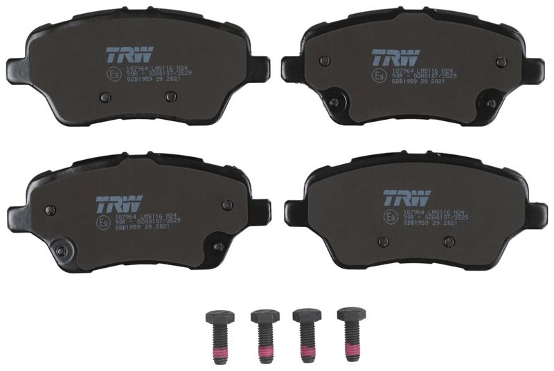 GDB1959 TRW Kit pastiglie freno, Freno a disco 