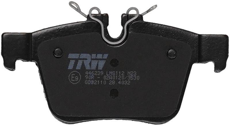 GDB2110 TRW Kit pastiglie freno, Freno a disco 