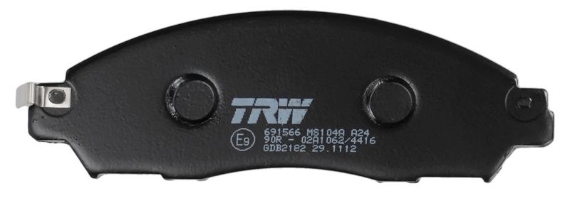GDB2182 TRW Kit pastiglie freno, Freno a disco 
