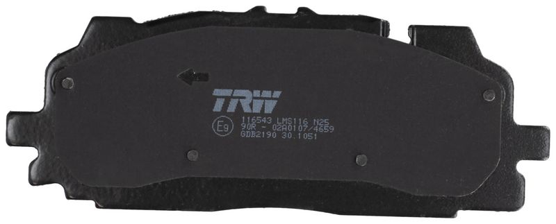 GDB2190 TRW Kit pastiglie freno, Freno a disco 