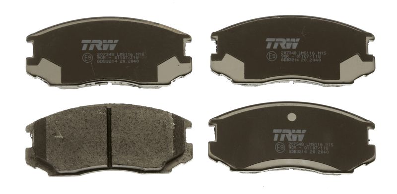 GDB3214 TRW Kit pastiglie freno, Freno a disco 