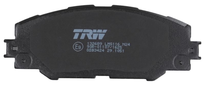GDB3424 TRW Kit pastiglie freno, Freno a disco 