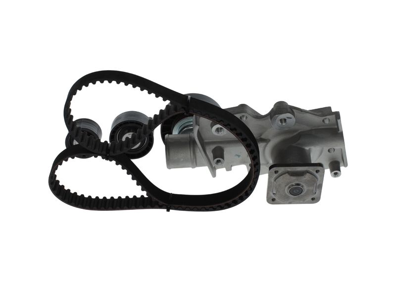 1987948528 BOSCH Pompa acqua + Kit cinghie dentate 