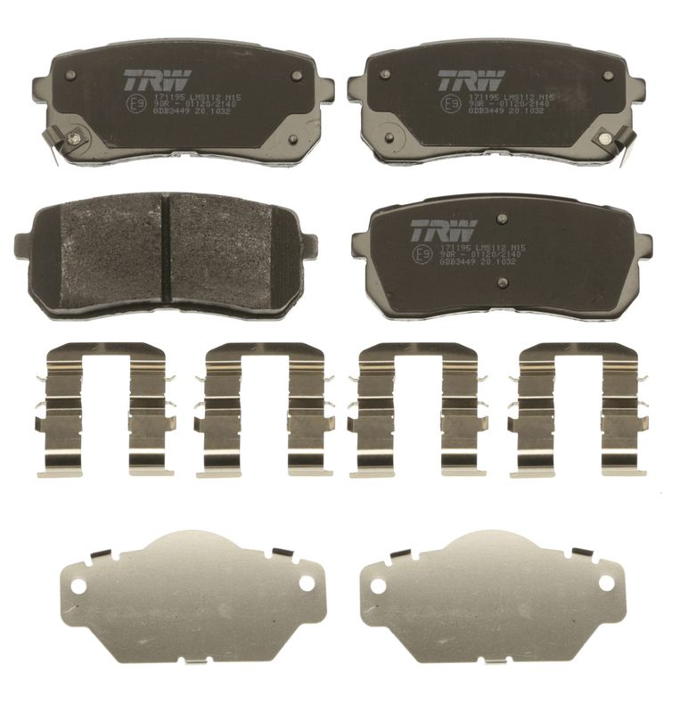 GDB3449 TRW Kit pastiglie freno, Freno a disco 