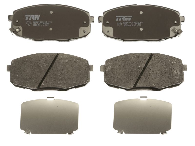 GDB3450 TRW Kit pastiglie freno, Freno a disco 