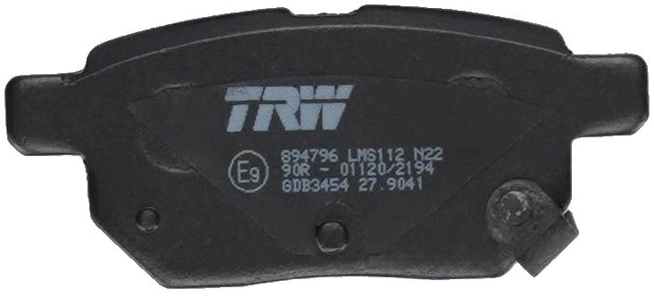 GDB3454 TRW Kit pastiglie freno, Freno a disco 
