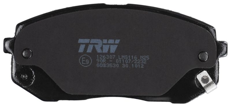 GDB3530 TRW Kit pastiglie freno, Freno a disco 