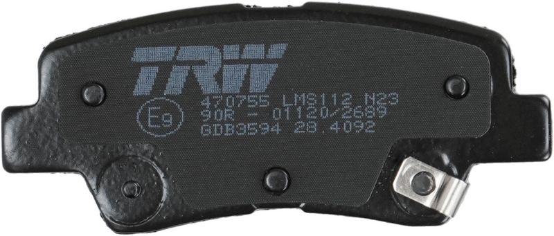 GDB3594 TRW Kit pastiglie freno, Freno a disco 