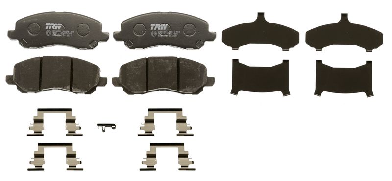 GDB4142 TRW Kit pastiglie freno, Freno a disco 