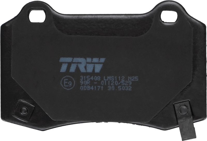 GDB4171 TRW Kit pastiglie freno, Freno a disco 