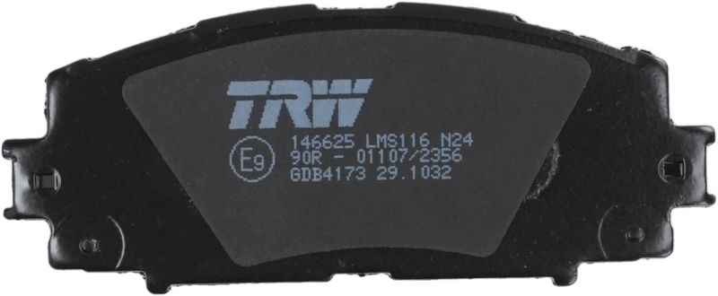 GDB4173 TRW Kit pastiglie freno, Freno a disco 