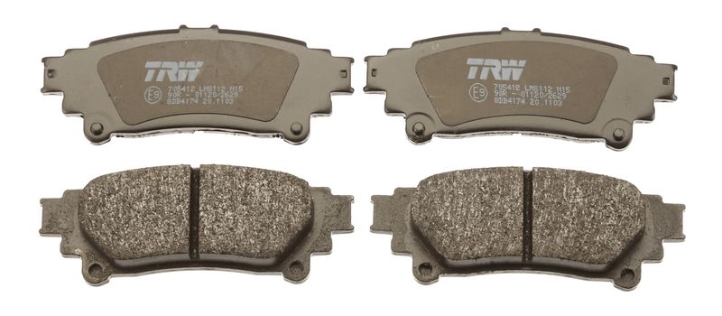 GDB4174 TRW Kit pastiglie freno, Freno a disco 