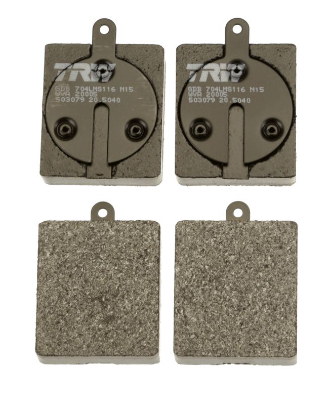 GDB704 TRW Kit pastiglie freno, Freno a disco 