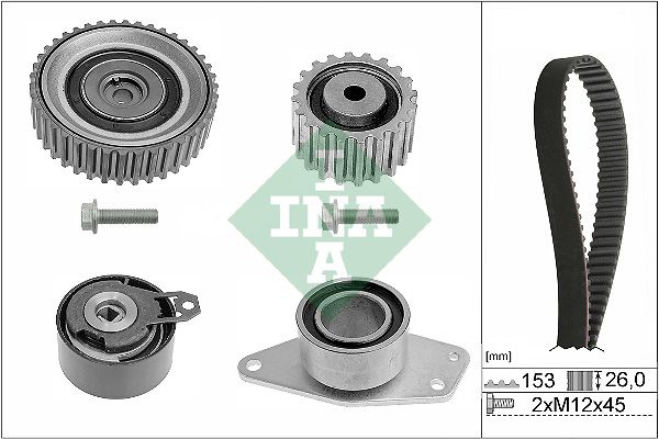 530019410 Schaeffler INA Kit cinghie dentate 