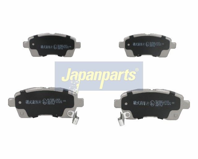 PA-822AF JAPANPARTS Kit pastiglie freno, Freno a disco 
