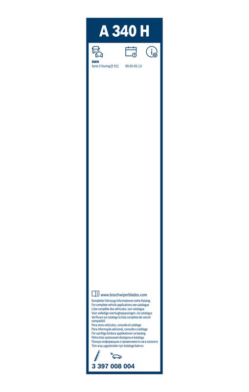 3397008004 BOSCH Spazzola tergi 