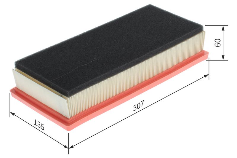 1457433156 BOSCH Filtro aria 