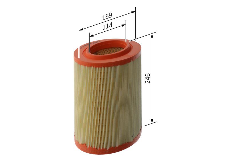 F026400039 BOSCH Filtro aria 