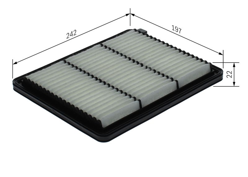 F026400695 BOSCH Filtro aria 