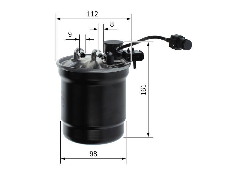 F026402280 BOSCH Filtro carburante 