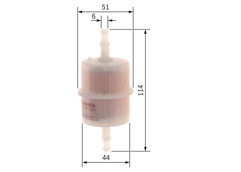 F026403005 BOSCH Filtro carburante 