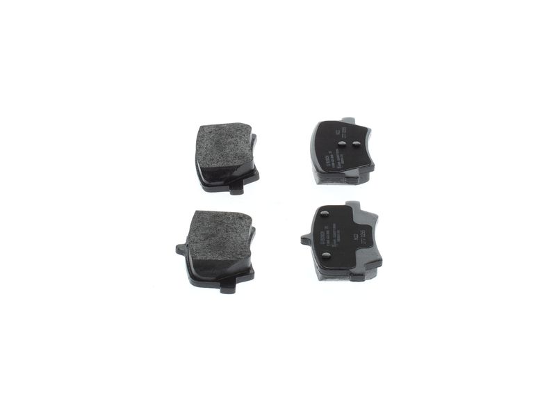 0986424996 BOSCH Kit pastiglie freno, Freno a disco 