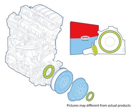 19135422 CORTECO Kit paraolio, Frizione 