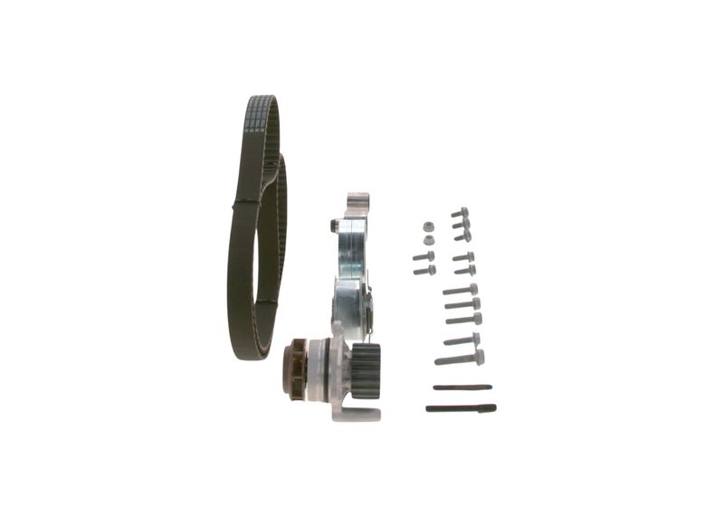 1987946943 BOSCH Pompa acqua + Kit cinghie dentate 