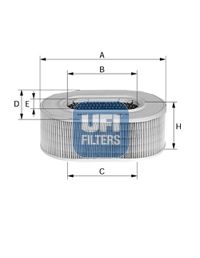 27.604.00 UFI Filtro aria 