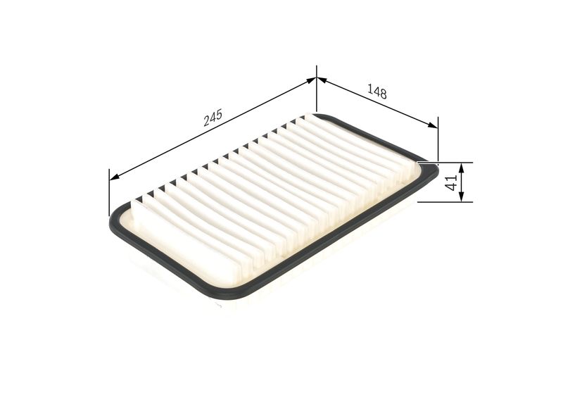 F026400341 BOSCH Filtro aria 