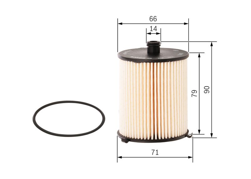 F026402810 BOSCH Filtro carburante 