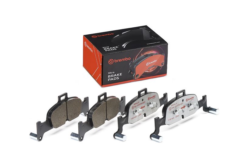 P85164X BREMBO Kit pastiglie freno, Freno a disco 