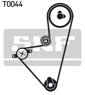 VKMA03110 SKF Kit cinghie dentate 