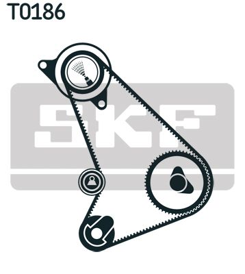 VKMA04305 SKF Kit cinghie dentate 