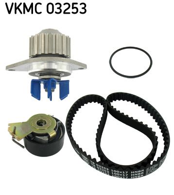 VKMC 03253 SKF Pompa acqua + Kit cinghie dentate 