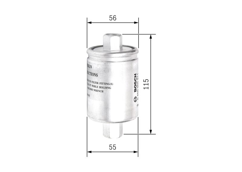 0450905911 BOSCH Filtro carburante 