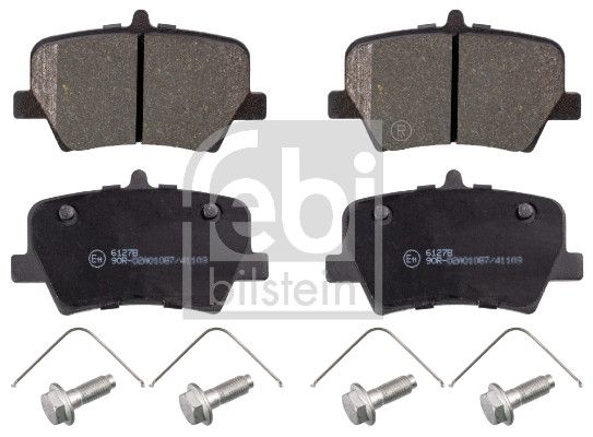 16984 FEBI BILSTEIN Kit pastiglie freno, Freno a disco 