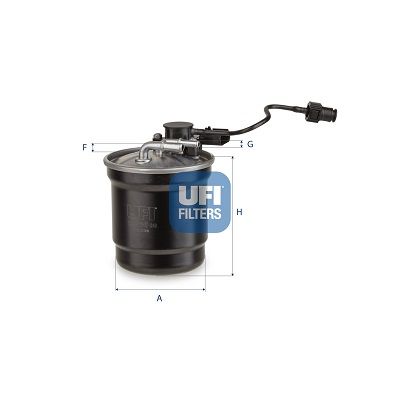 24.530.00 UFI Filtro carburante 