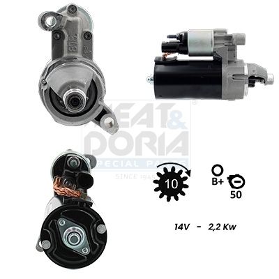 5010410G MEAT & DORIA Motorino d'avviamento 