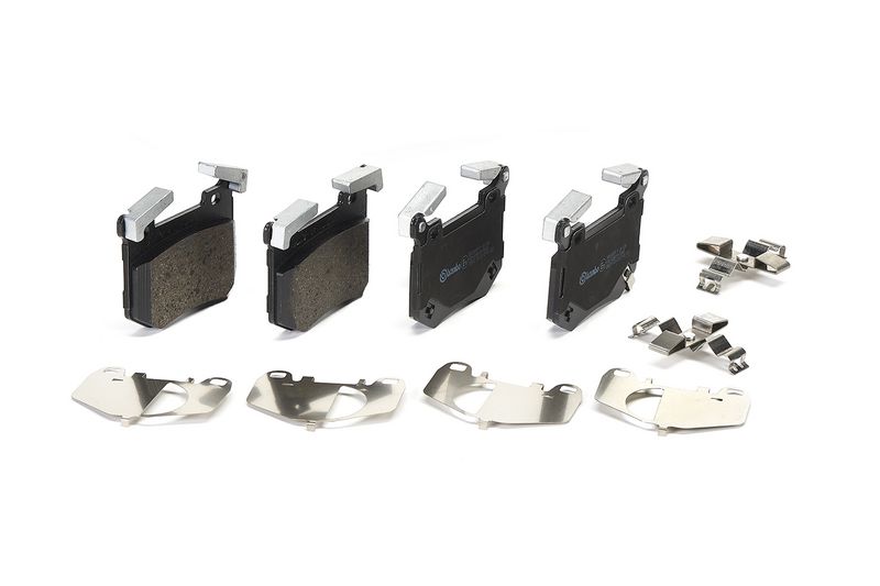 P30124 BREMBO Kit pastiglie freno, Freno a disco 