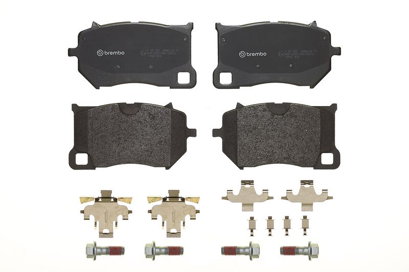 P86036 BREMBO Kit pastiglie freno, Freno a disco 