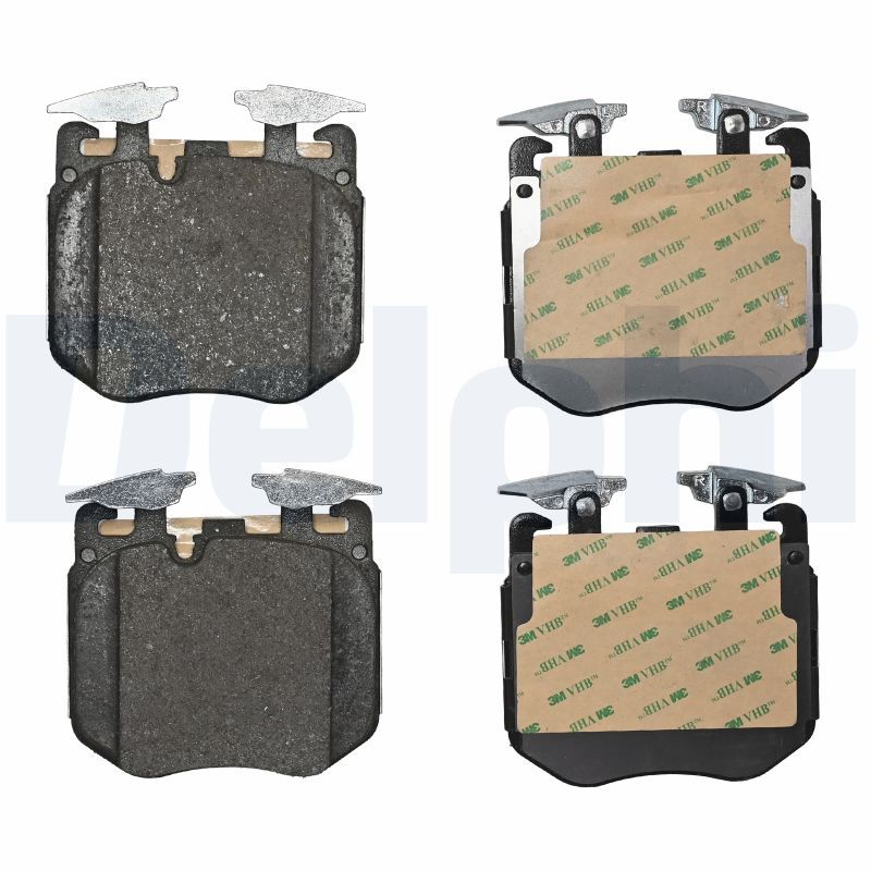 LP3304 DELPHI Kit pastiglie freno, Freno a disco 
