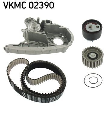 VKMC 02390 SKF Pompa acqua + Kit cinghie dentate 