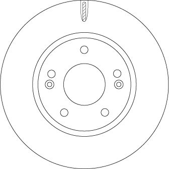 DF6936 TRW Disco freno 