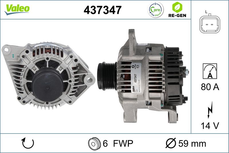 437347 VALEO Alternatore 