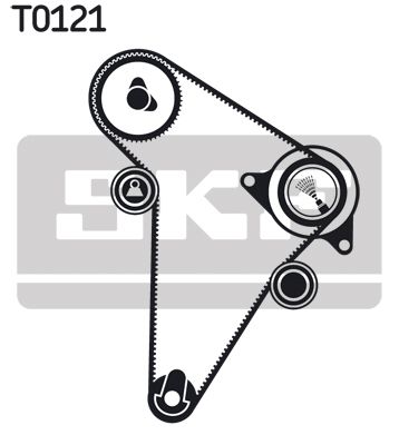 VKMA03300 SKF Kit cinghie dentate 