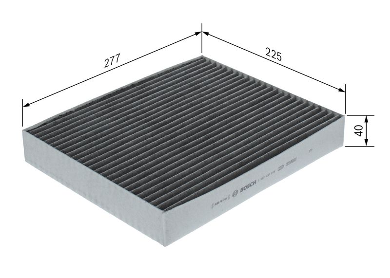 1987435619 BOSCH Filtro, Aria abitacolo 